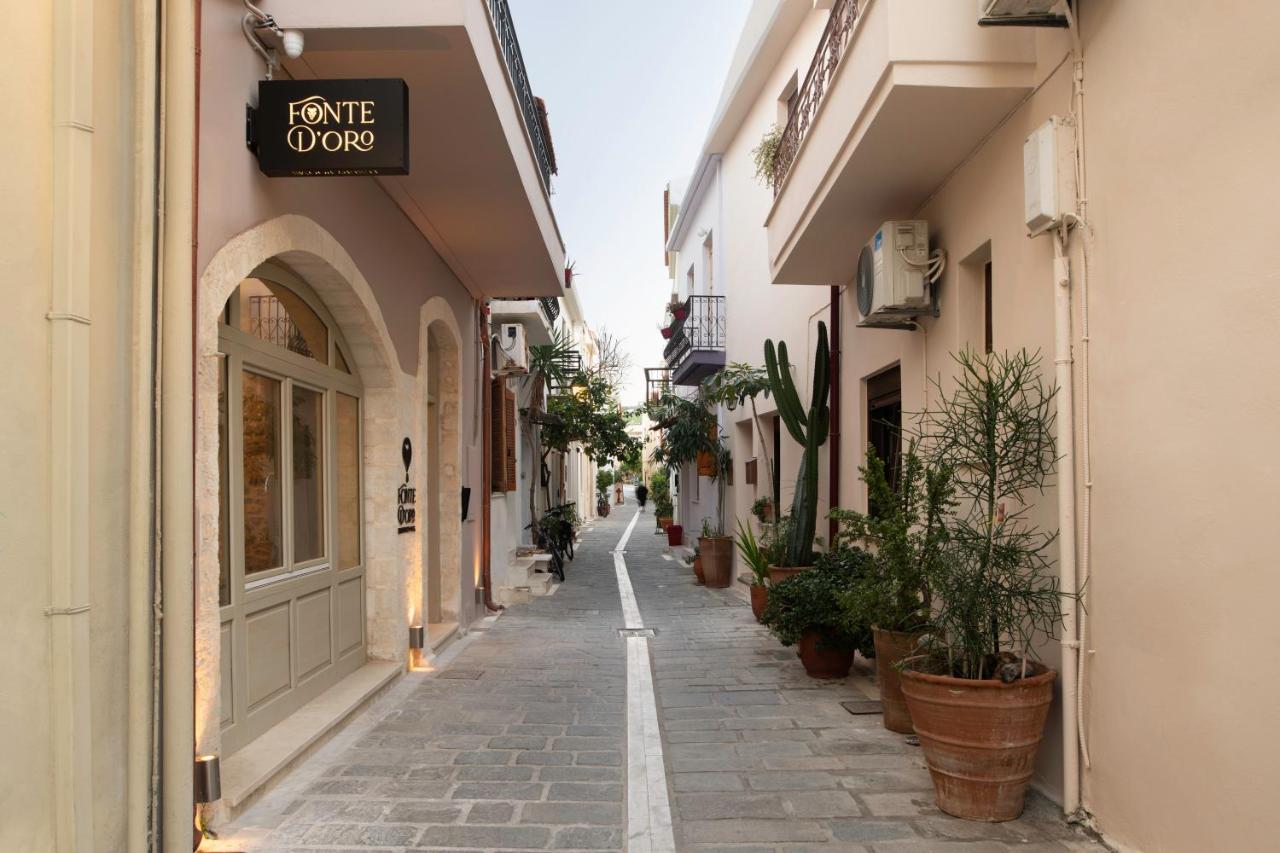 Fonte d'Oro Luxury Rooms Réthymnon Extérieur photo